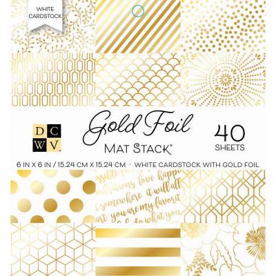 DCWV Designpapier - Gold Foil